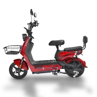 Foto 1 | Bicicleta Eléctrica Rojo Con Negro Kiwo Kl 800