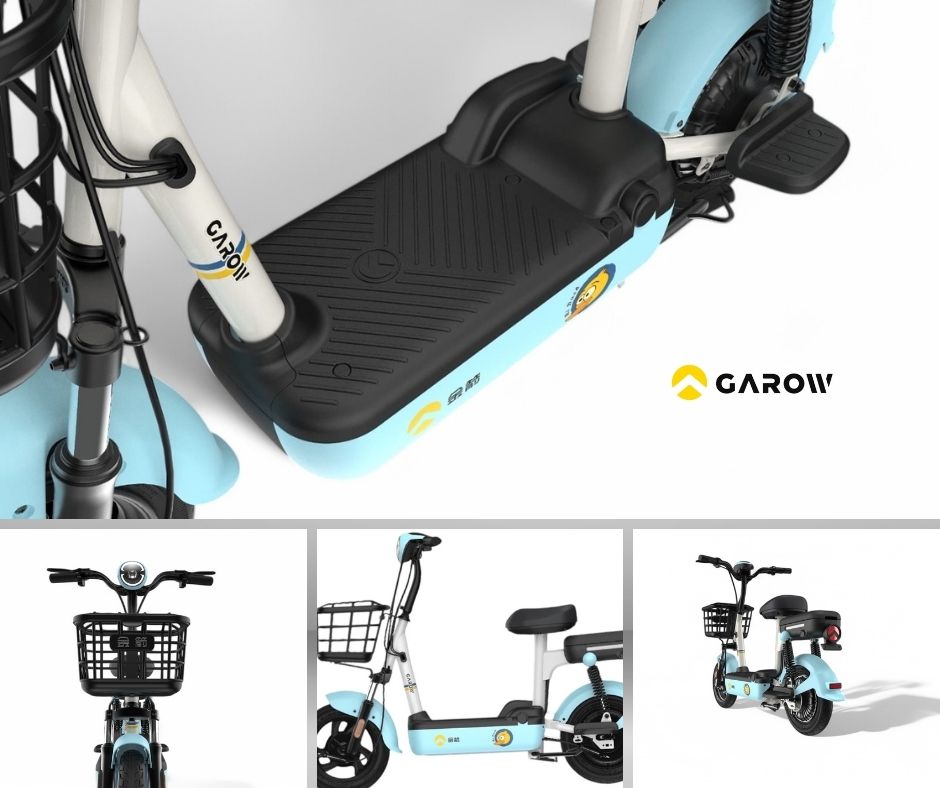 Foto 5 | Bicicleta Eléctrica Motor 500 W Garow City Negra