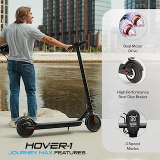 Foto 3 | Patinete Eléctrico Hover-1 Journey Max Para Adultos, 700 W, 26 Km De Alcance - Venta Internacional.