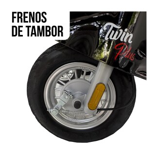 Foto 5 | Bicimoto Eléctrica Twin Plus Color Negra, Bikeon