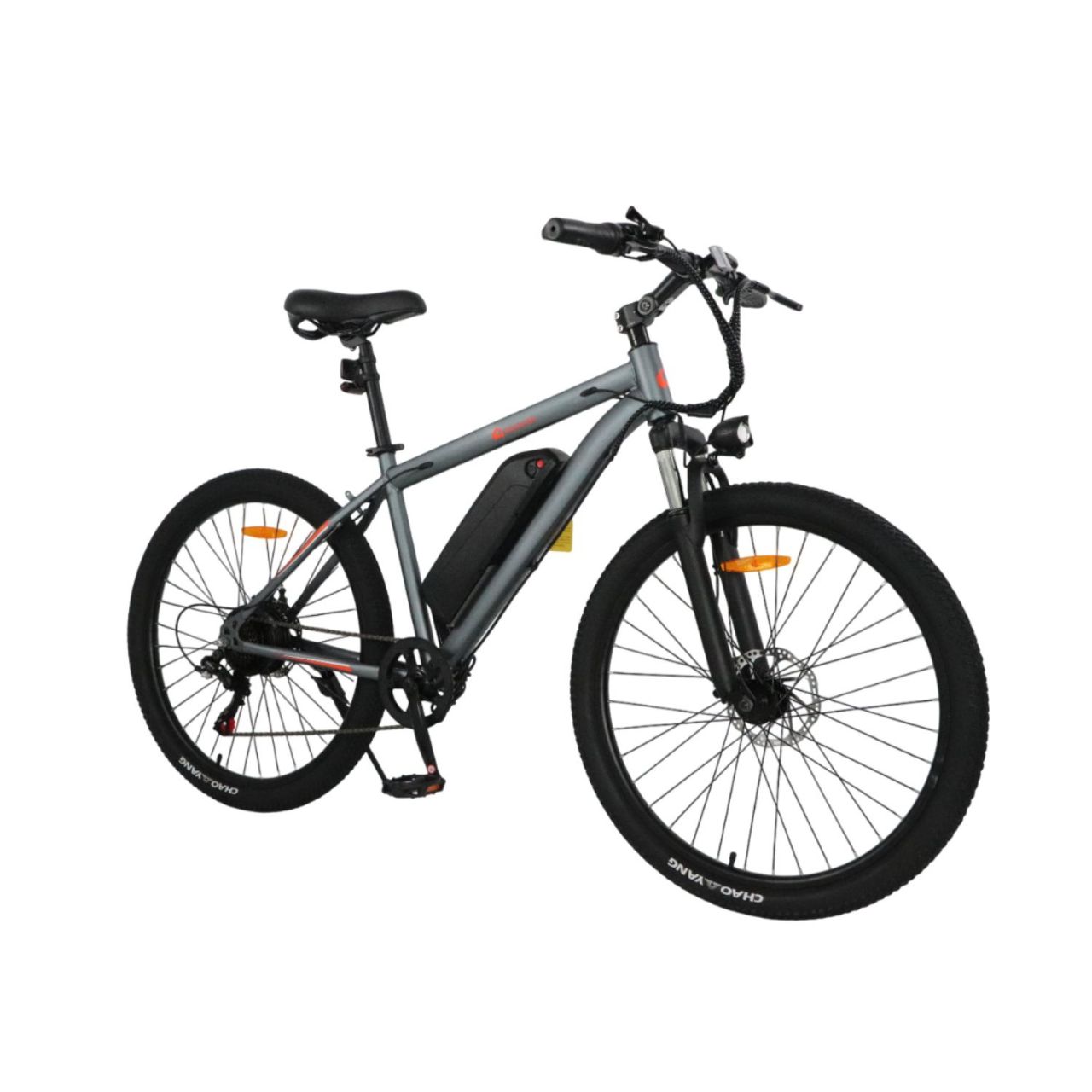 Bicicleta Eléctrica Bluelander Gris Rodada 26 Con 7 Velocidades