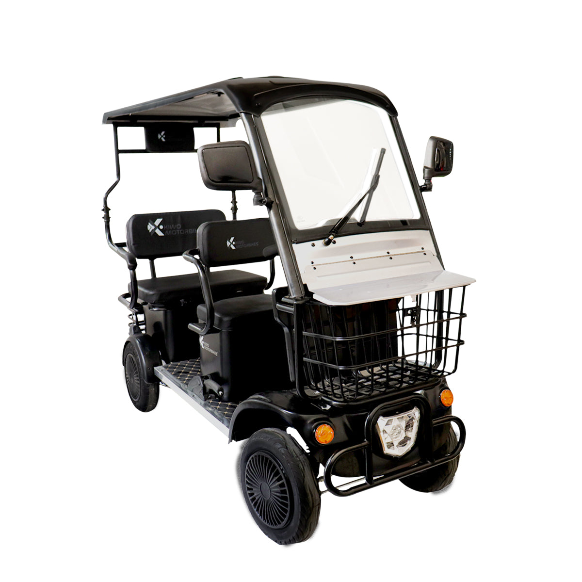 Foto 1 | Cuatrimoto Eléctrica Kiwo Con Techo Negro Metálico Waldos Bty001