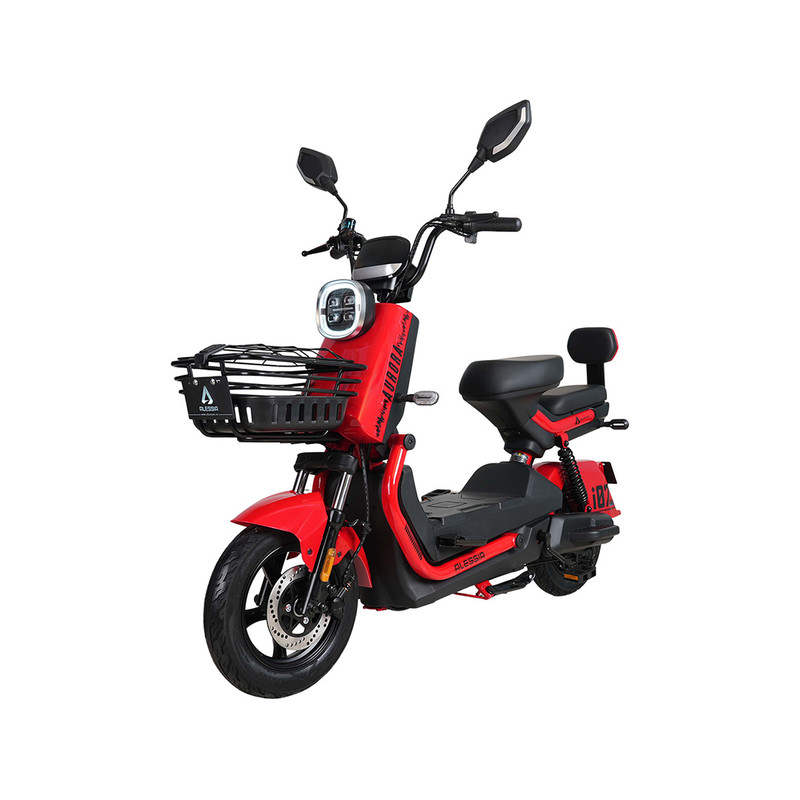 Foto 3 pulgar | Bicicleta Eléctrica Alessia Aurora Pro Color Rojo 800w 72v