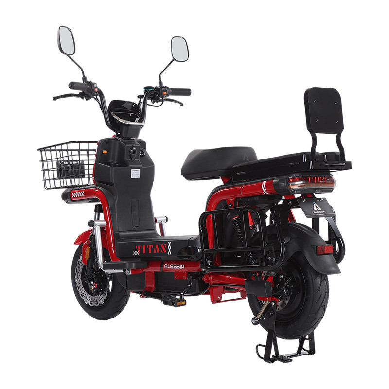 Foto 5 pulgar | Bicicleta Eléctrica Alessia Titan Color Rojo 800w