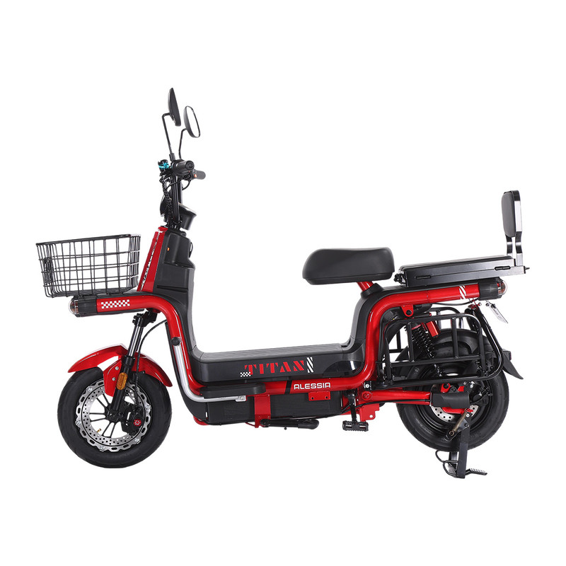 Foto 6 | Bicicleta Eléctrica Alessia Titan Color Rojo 800w