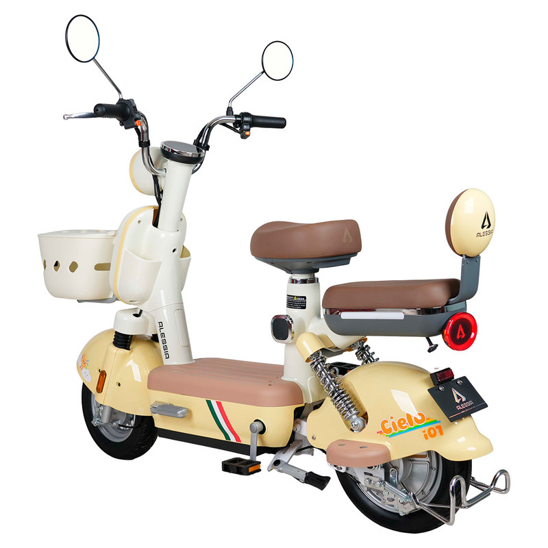 Foto 2 | Bicicleta Eléctrica Alessia Cielo Color Amarillo 500w 48v
