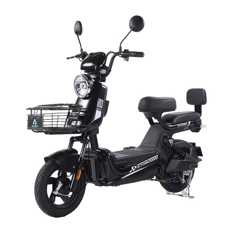 Foto 9 pulgar | Bicicleta Eléctrica Alessia Storm Color Negro 600w