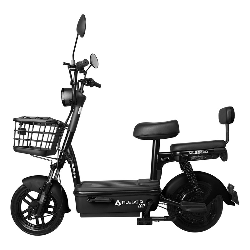Foto 3 pulgar | Bicicleta Eléctrica Alessia Daily Urban Color Negro 350w