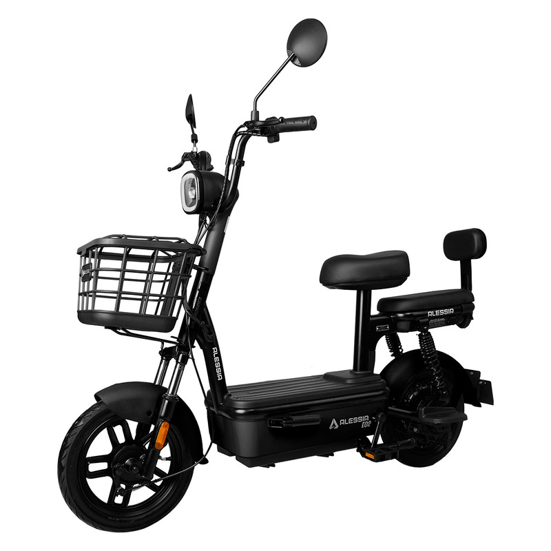 Foto 4 pulgar | Bicicleta Eléctrica Alessia Daily Urban Color Negro 350w