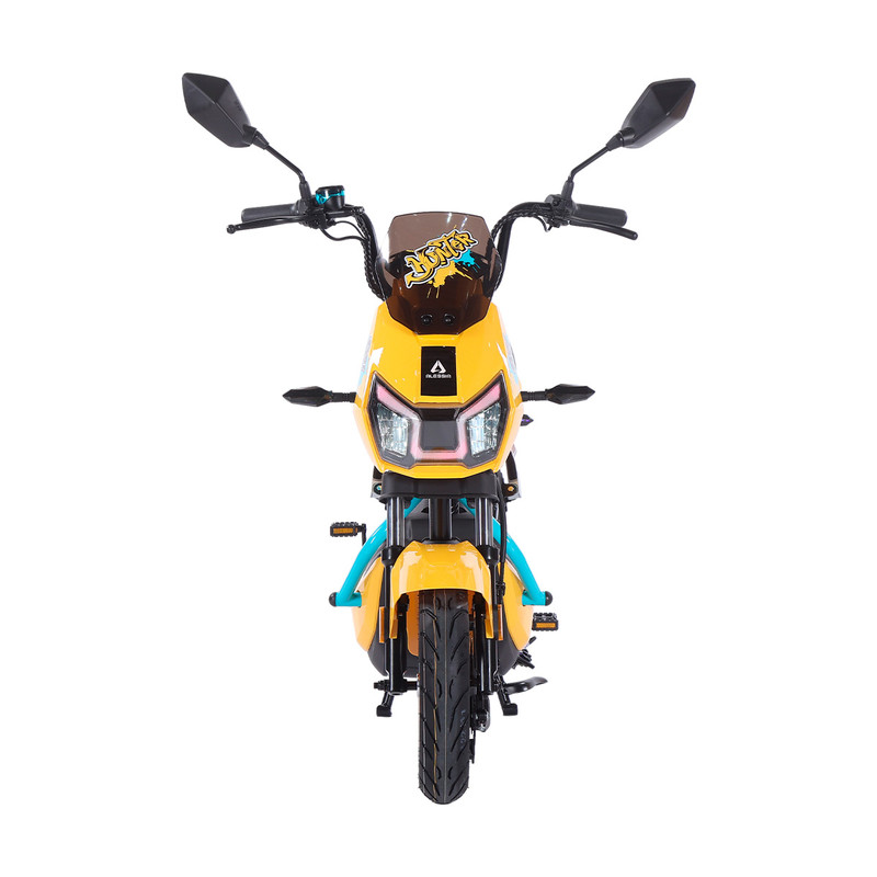 Foto 5 pulgar | Bicicleta Eléctrica Alessia Hunter Color Amarillo 800w