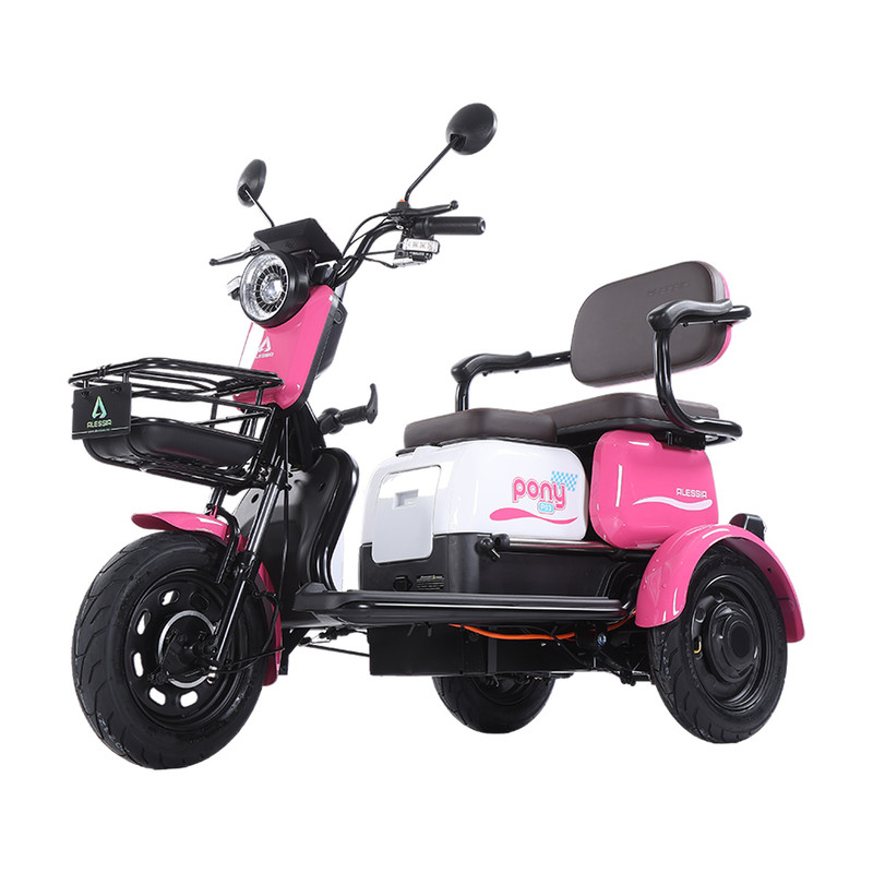 Foto 2 pulgar | Bicicleta Eléctrica Alessia Pony Color Rosa 500w