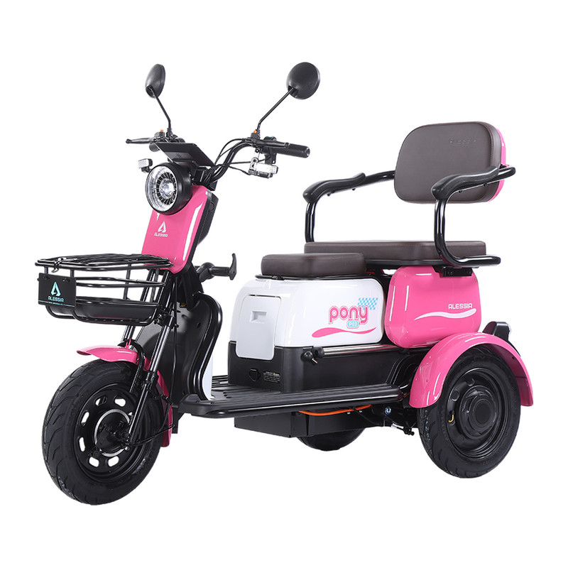 Foto 3 pulgar | Bicicleta Eléctrica Alessia Pony Color Rosa 500w