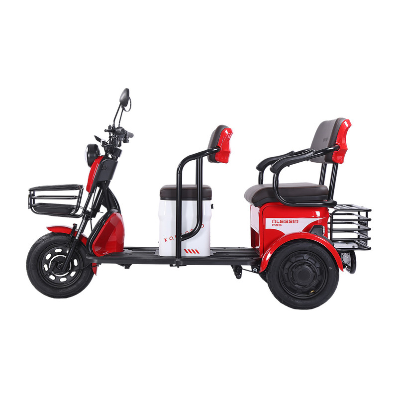 Foto 4 pulgar | Bicicleta Eléctrica Alessia Kangaroo Color Rojo 650w