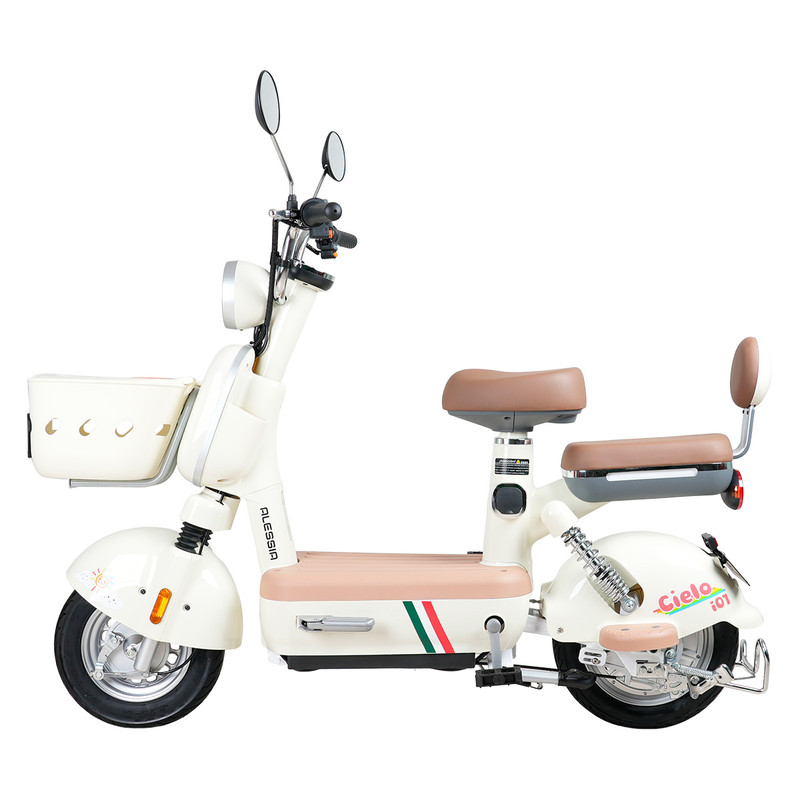 Foto 2 pulgar | Bicicleta Eléctrica Alessia Cielo Color Blanco 500w 48v