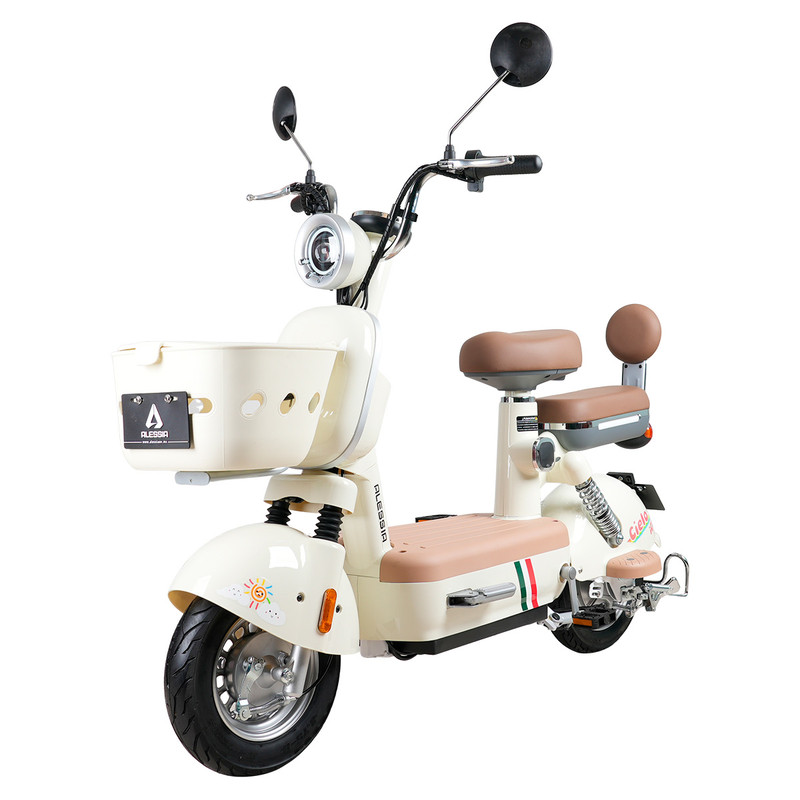 Foto 3 pulgar | Bicicleta Eléctrica Alessia Cielo Color Blanco 500w 48v