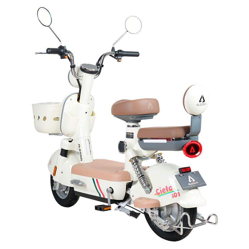 Foto 4 pulgar | Bicicleta Eléctrica Alessia Cielo Color Blanco 500w 48v