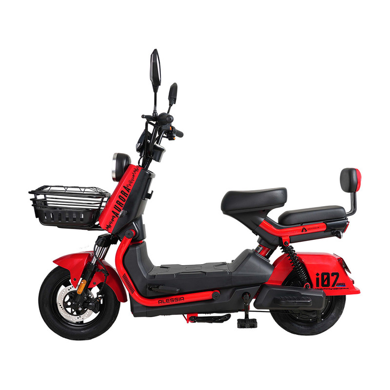 Foto 2 pulgar | Bicicleta Eléctrica Alessia Aurora Color Rojo 800w 72v