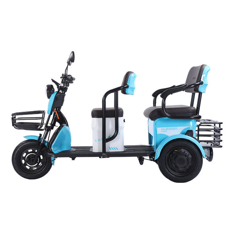 Foto 6 pulgar | Bicicleta Eléctrica Alessia Kangaroo Color Azul 650w