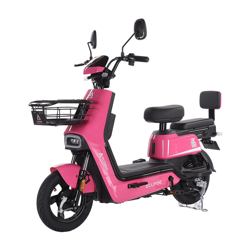 Foto 2 pulgar | Bicicleta Eléctrica Alessia Eclipse Color Rosa 600w