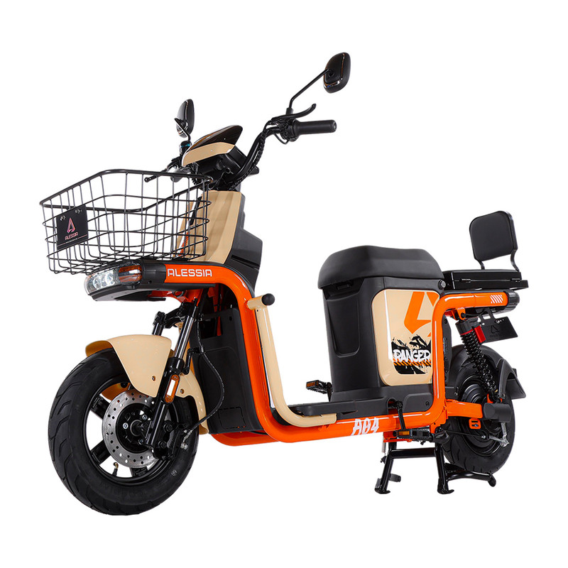 Foto 2 pulgar | Bicicleta Eléctrica Alessia Ranger Color Naranja 800w