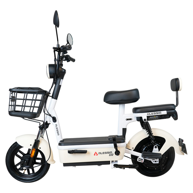 Foto 2 pulgar | Bicicleta Eléctrica Alessia Daily Urban Color Blanco 350w