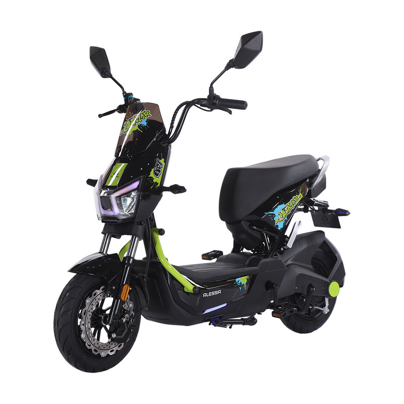 Foto 2 pulgar | Bicicleta Eléctrica Alessia Hunter Color Verde 800w