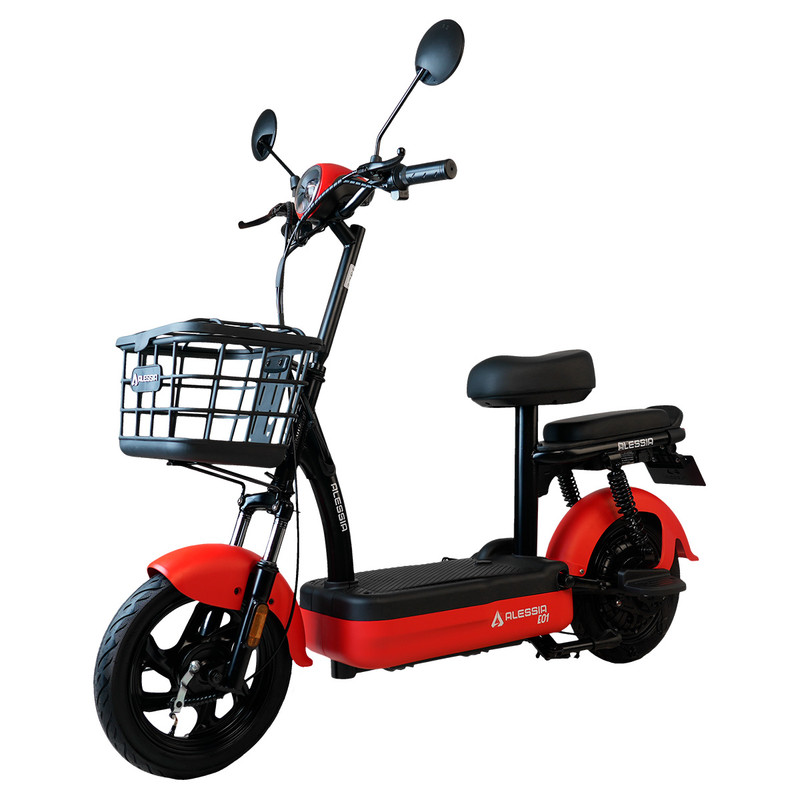Foto 4 pulgar | Bicicleta Eléctrica Alessia Light Urban Color Rojo 350w