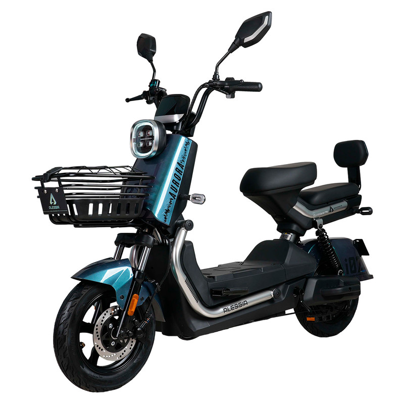 Foto 3 | Bicicleta Eléctrica Alessia Aurora Color Verde 800w