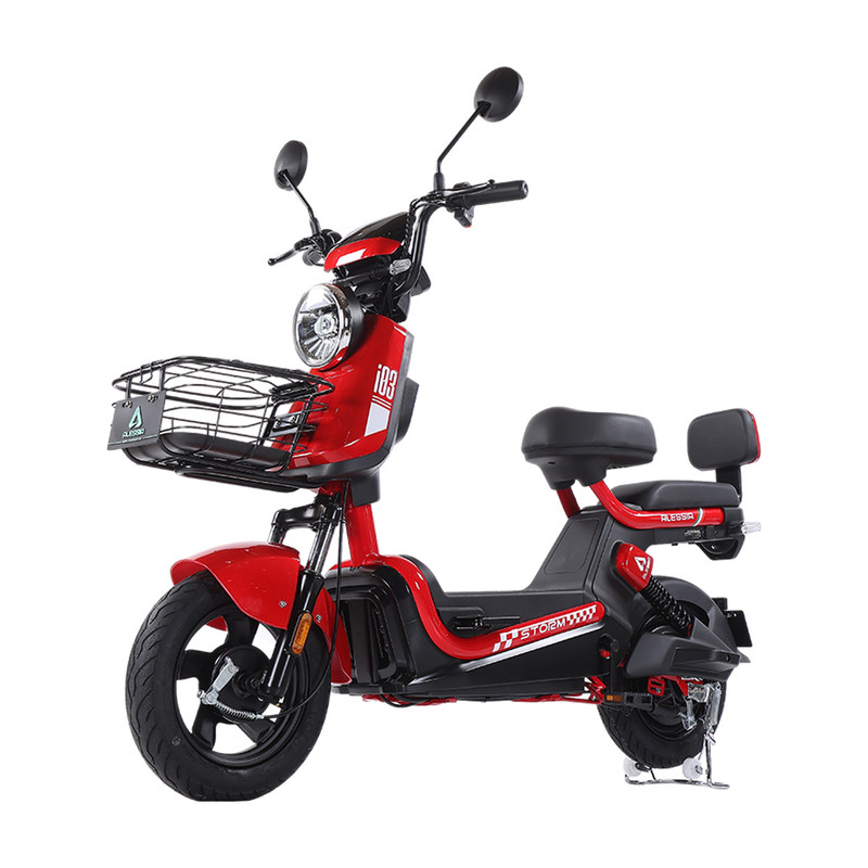 Foto 2 pulgar | Bicicleta Eléctrica Alessia Storm Color Rojo 600w