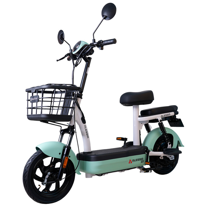 Foto 2 pulgar | Bicicleta Eléctrica Alessia Light Urban Color Verde 350w