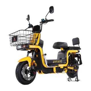 Foto 1 | Bicicleta Eléctrica Alessia Titan Color Amarillo 800w