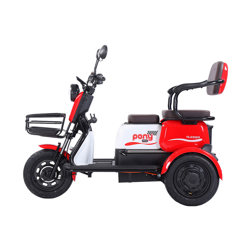 Foto 5 pulgar | Bicicleta Eléctrica Alessia Pony Color Rojo 500w