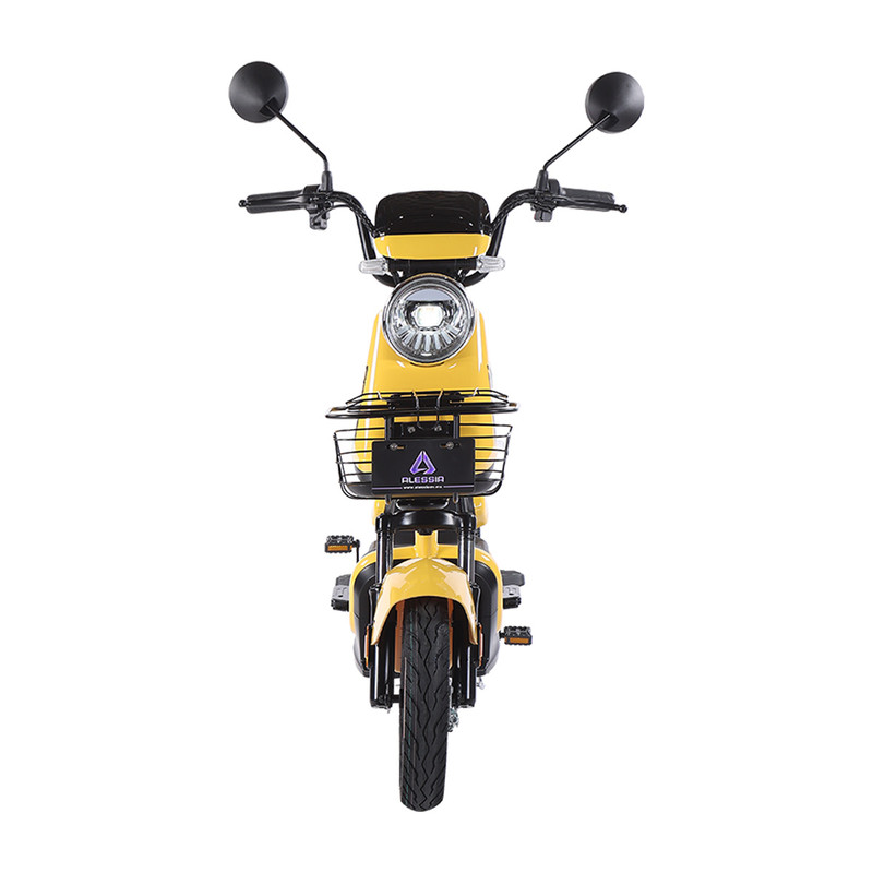 Foto 5 pulgar | Bicicleta Eléctrica Alessia Storm Color Amarillo 600w