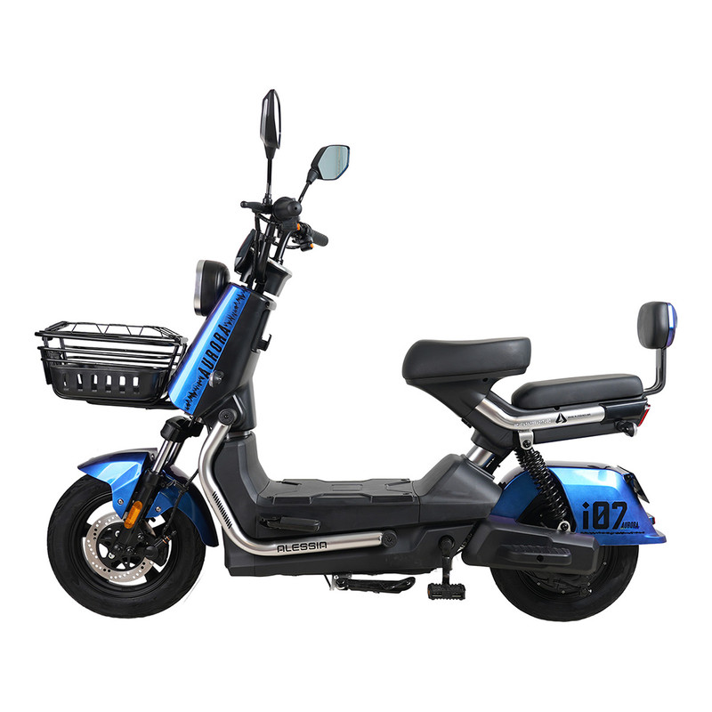 Foto 2 pulgar | Bicicleta Eléctrica Alessia Aurora Color Azul 800w 72v
