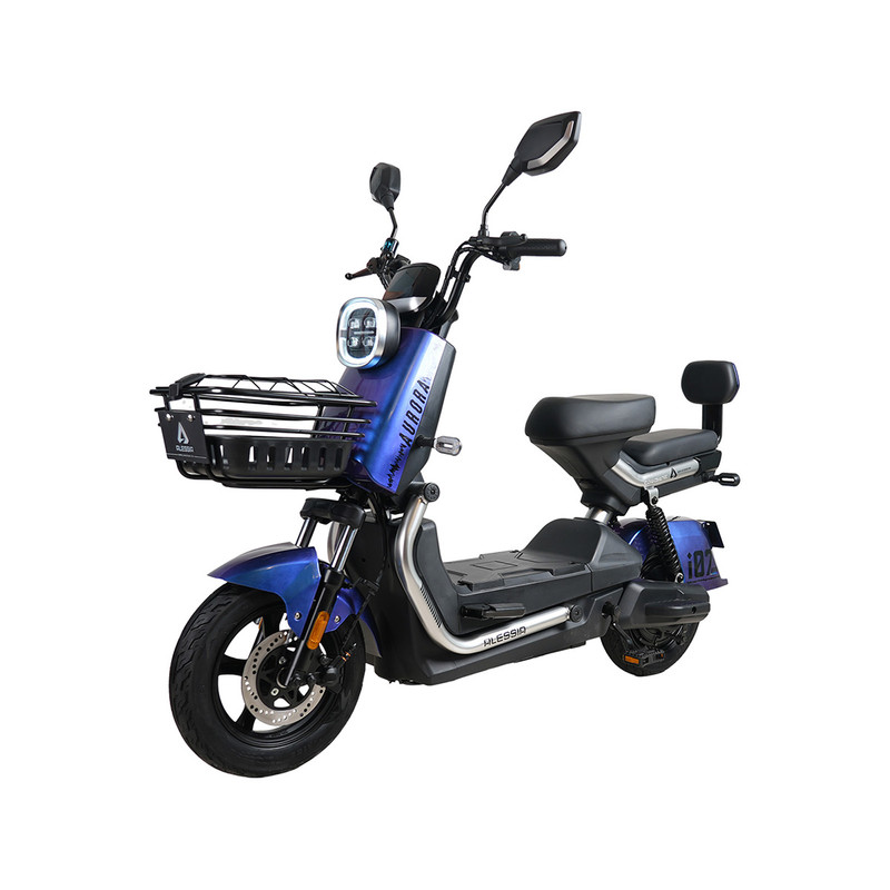 Foto 3 pulgar | Bicicleta Eléctrica Alessia Aurora Color Azul 800w 72v