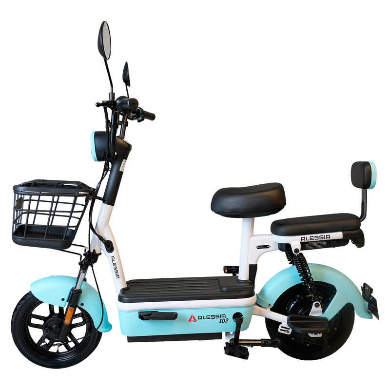 Foto 2 pulgar | Bicicleta Eléctrica Alessia Daily Urban Color Azul 350w