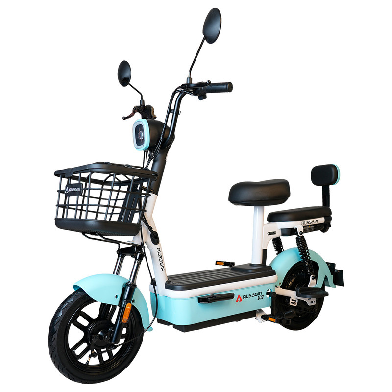 Foto 3 pulgar | Bicicleta Eléctrica Alessia Daily Urban Color Azul 350w