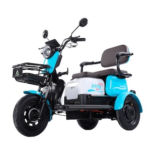 Foto 1 | Bicicleta Eléctrica Alessia Pony Color Azul 500w
