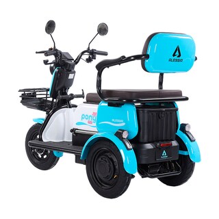 Foto 4 | Bicicleta Eléctrica Alessia Pony Color Azul 500w