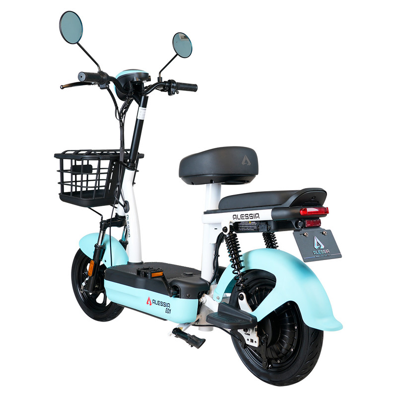 Foto 5 pulgar | Bicicleta Eléctrica Alessia Light Urban Color Azul 350w