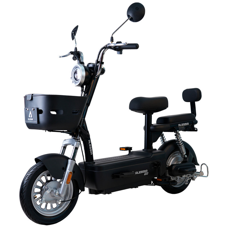 Foto 2 pulgar | Bicicleta Eléctrica Alessia Strong Urban Color Negro 400w