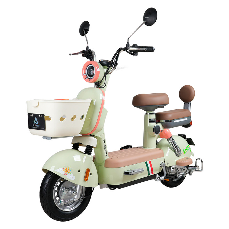 Foto 3 pulgar | Bicicleta Eléctrica Alessia Cielo Color Verde 500w 48v