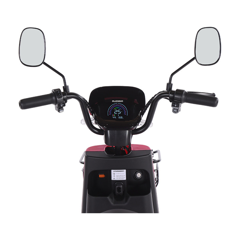 Foto 4 pulgar | Bicicleta Eléctrica Alessia Eclipse Color Rosa 600w 60v
