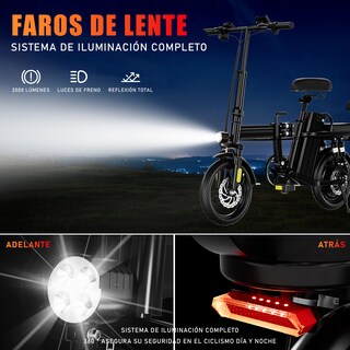 Foto 3 | Bicicleta Electrica Plegable 45km/h S1