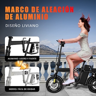 Foto 6 | Bicicleta Electrica Plegable 45km/h S1
