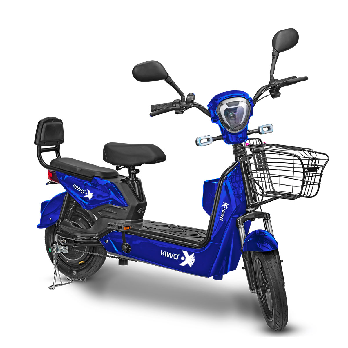 Foto 2 pulgar | Bicicleta Eléctrica Azul Kiwo Gy801