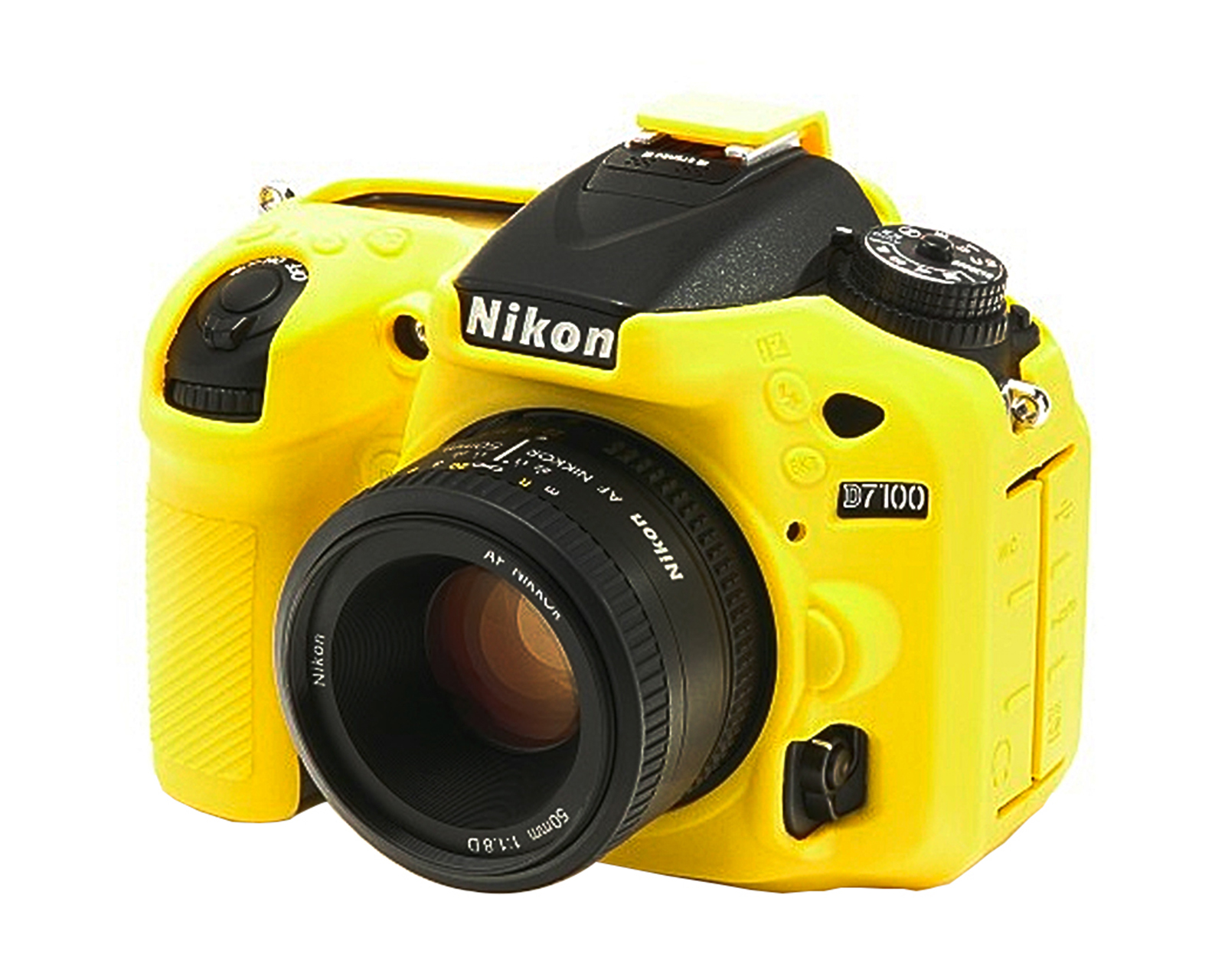 Funda Protectora para Cámara Fotográfica Nikon EasyCover D7100-Y color Amarillo