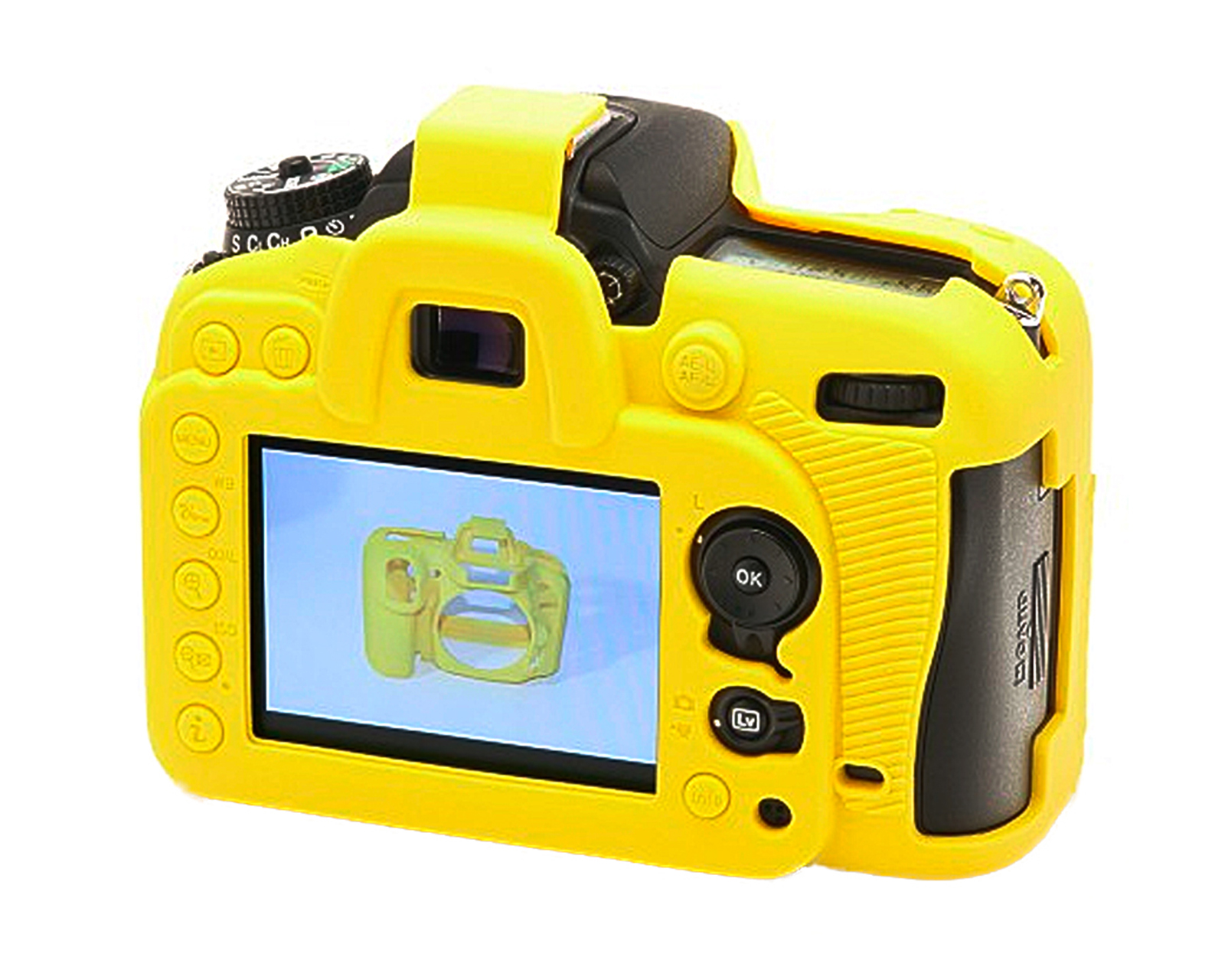 Foto 3 pulgar | Funda Protectora para Cámara Fotográfica Nikon EasyCover D7100-Y color Amarillo