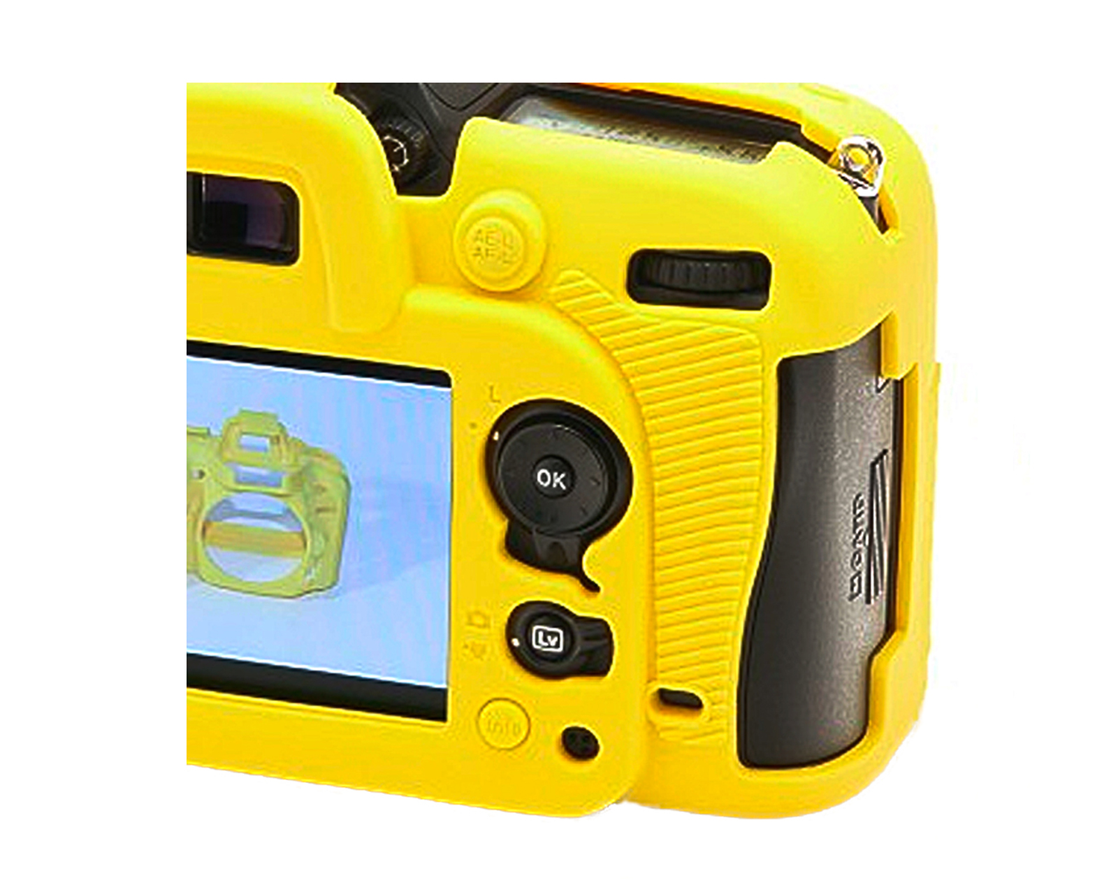 Foto 4 pulgar | Funda Protectora para Cámara Fotográfica Nikon EasyCover D7100-Y color Amarillo