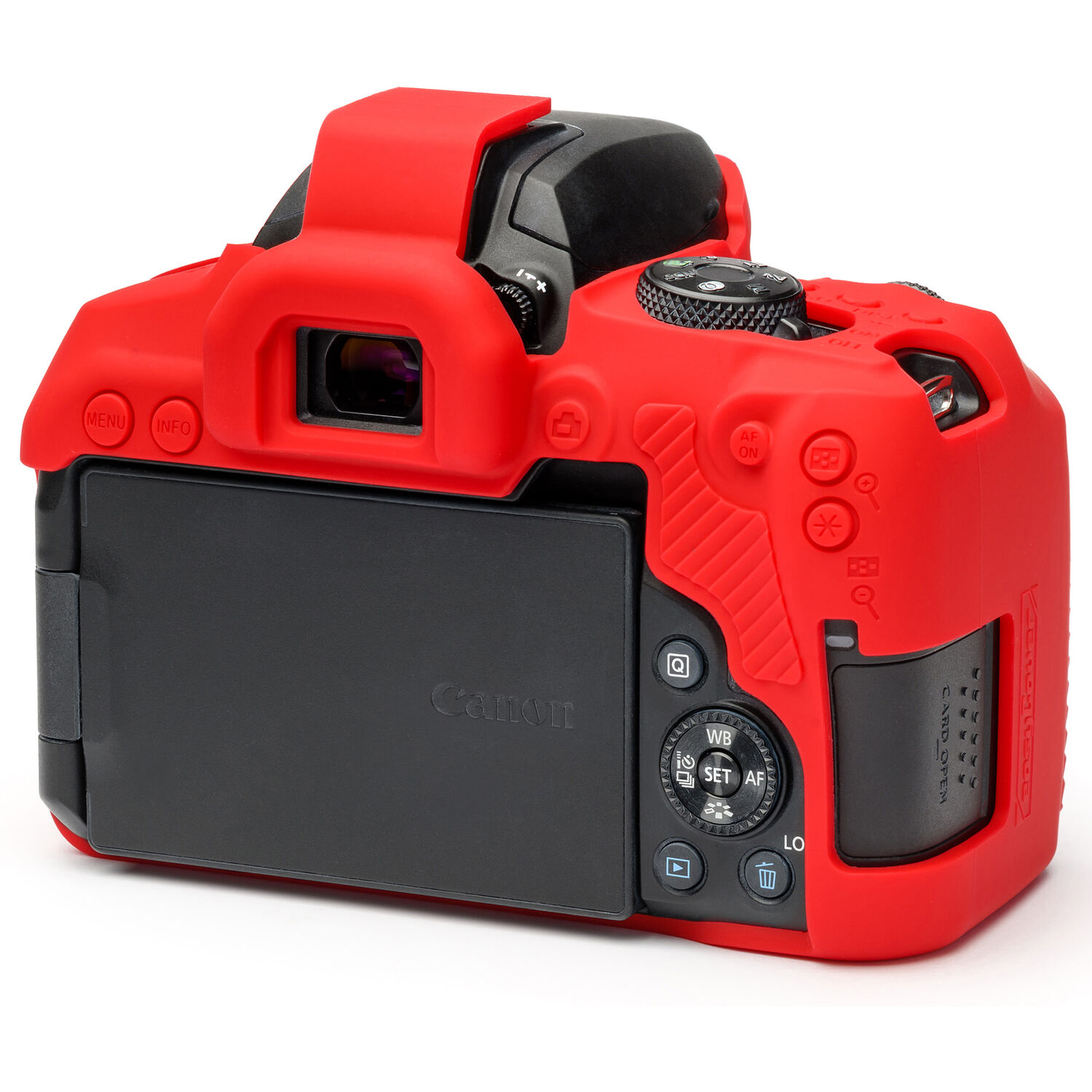 Foto 4 pulgar | Funda Protectora para Cámara Fotográfica Canon 850d/t8i Easycover Ecc850dr color Rojo